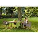 Vorschaubild Diamond Garden Tischgestell SAN MARINO, Edelstahl gebürstet