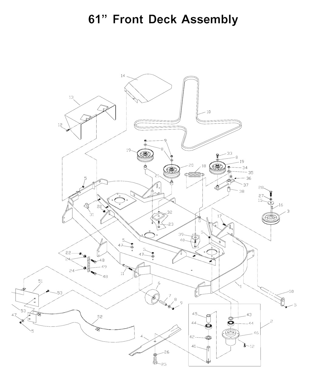 Explosionszeichnung Ersatzteile