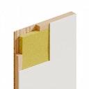 Vorschaubild Bertilo Sauna Model 2 Medium white - 58 mm