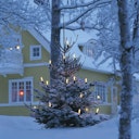 Vorschaubild Konstsmide Weihnachtsbeleuchtung  Baumkette Schaftkerzen teilbarer Stecker