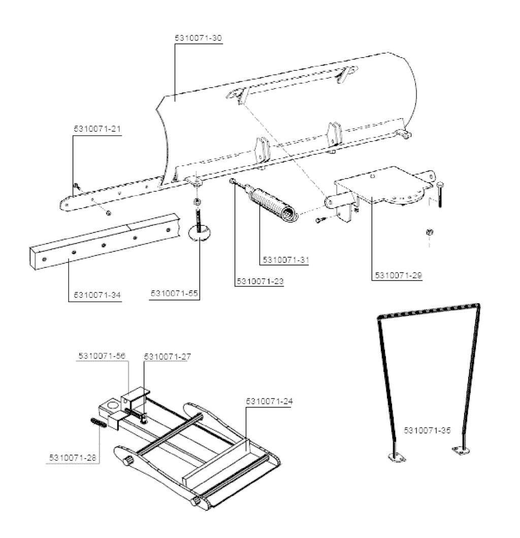 Explosionszeichnung Ersatzteile