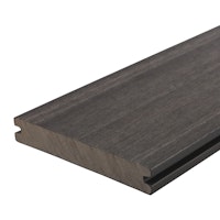 HANDMUSTER Fiberdeck Terrassendiele Premium Voll Dark Grey