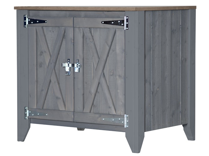 BM TYP 564 Outdoorküche Sideboard 2 türig, niedrig