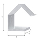 Vorschaubild Alberts® Futterhaus Gasthaus Spitzdach