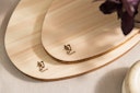 Vorschaubild KAI Schneidebrett SHUN HINOKI L Oval
