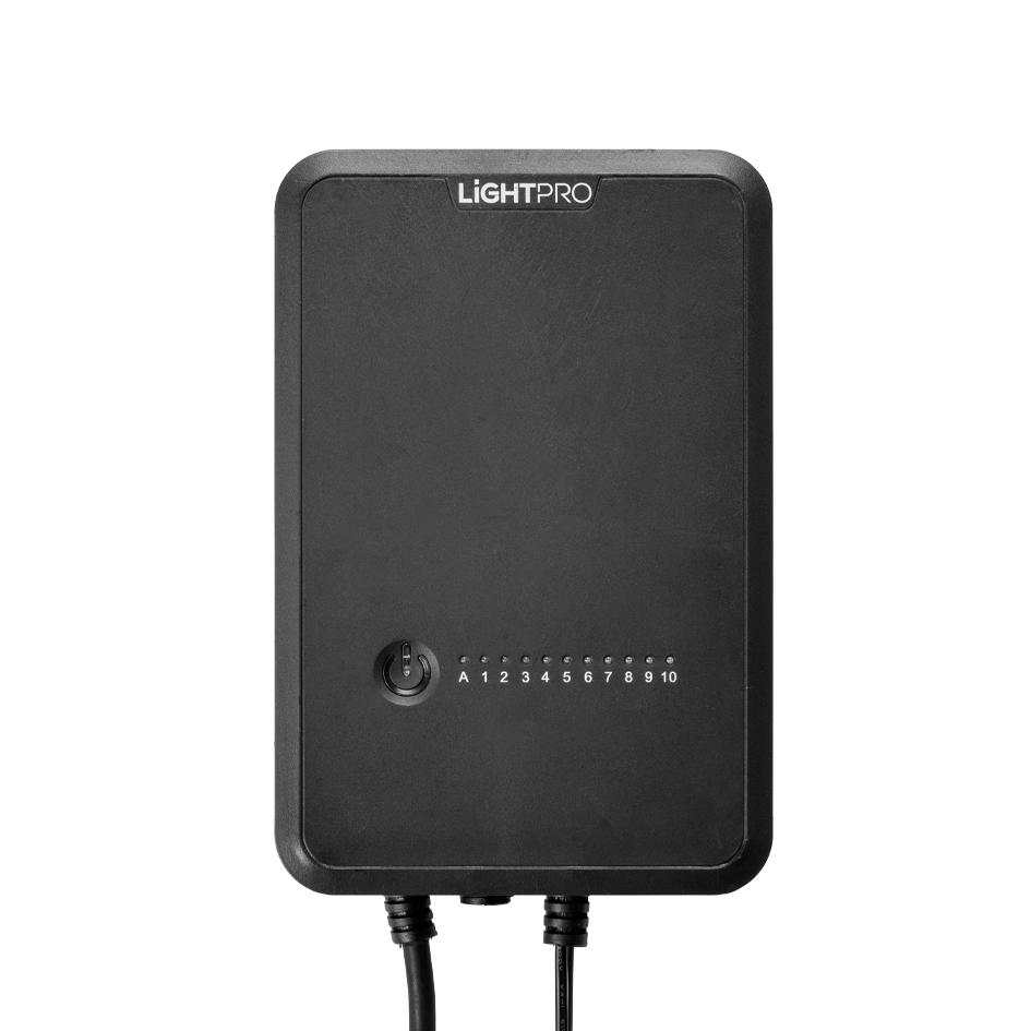 Lightpro Transformator 150W Touch inkl. Timer, Lichtsensor und Verbinder M