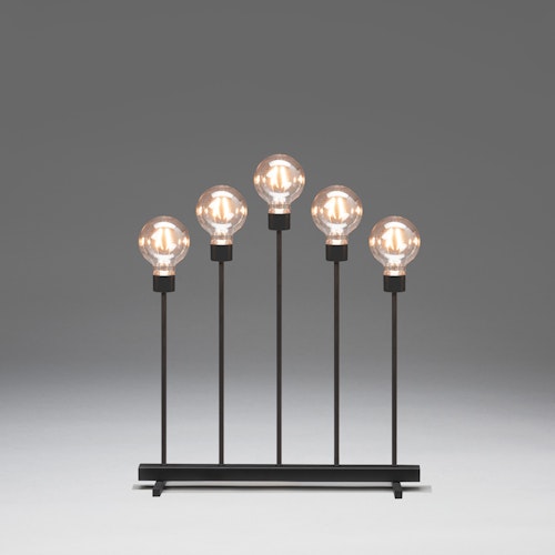 Konstsmide Weihnachtsbeleuchtung  LED Metallleuchter symetrisch Dimmer 54cm