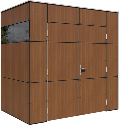 Bertilo Gartenhaus HPL Mini - 6 mm