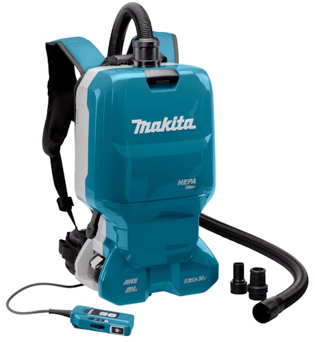 Makita Akku-Rucksackstaubsauger DVC665ZU
