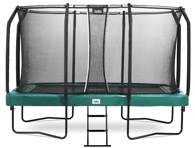 Salta Trampolin First Class 214 x 366 cm mit Sicherheitsnetz und Leiter