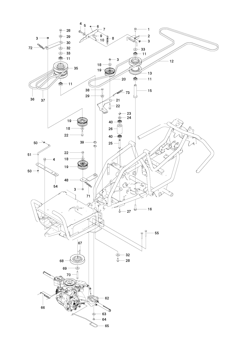 Explosionszeichnung Ersatzteile