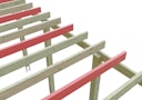 Vorschaubild Skan Holz Schneelasterhöhung für Flachdach Carports
