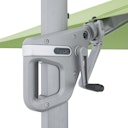 Vorschaubild doppler Pendelschirm ACTIVE 260 x 350, Aluminium Silber / 100 % Polyester 180 g/m²