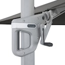 Vorschaubild doppler Pendelschirm ACTIVE 260 x 350, Aluminium Silber / 100 % Polyester 180 g/m²