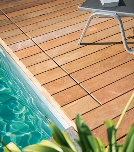 OSMO Terrassendiele Ipe glatt / glatt FAS, KD