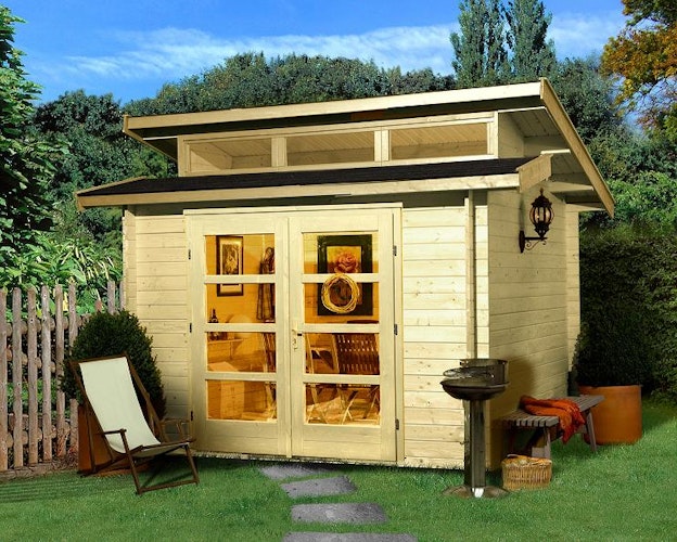 Weka 28 mm Gartenhaus 158