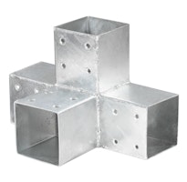 T&J QUATRO-Steckverbinder Mitte zweifach, für 9 x 9 cm 30,5 x 20 x 20 cm