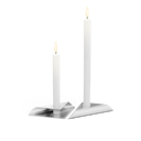 Vorschaubild höfats Kerzenhalter SQUARE CANDLE silber