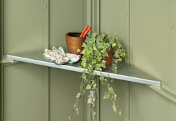 Hörmann Eckregal für Gerätehaus Berry - 62,2 cm