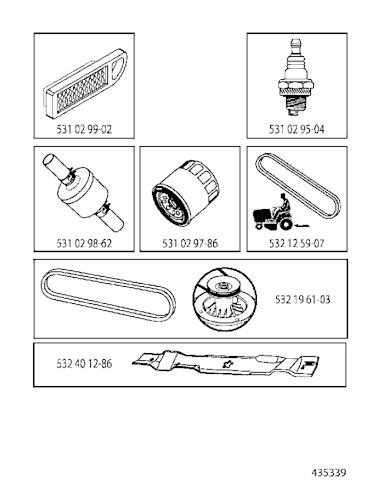 Husqvarna Gartentraktoren 96041004504 GTH260 Twin