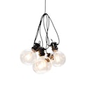 Vorschaubild Konstsmide Weihnachtsbeleuchtung  LED globe Party Lichterkette retro schwarz