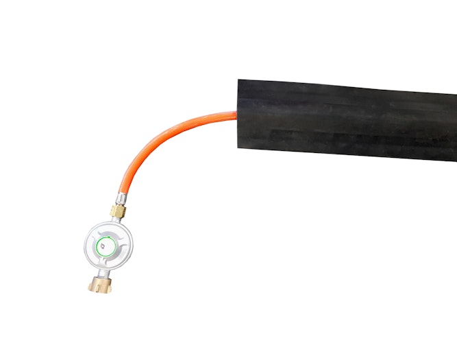 Gardenforma Schwellenprofil für Gasleitung bis D = 1,5cm