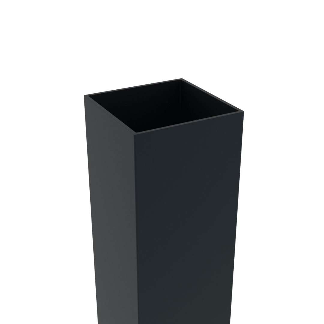 Fiberdeck Torpfosten Aluminium 90 x 90 mm