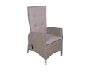 Vorschaubild Garden Pleasure Gartenmöbel Set BRAGA 03, Tisch 180 x 90 + 4 Sessel, Polyrattan / Akazie / Kissen 100 % Polyester