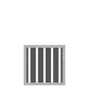 Vorschaubild Traumgarten RAJA WPC ALU XL Anthrazit Einzeltor, 980 x 950 mm