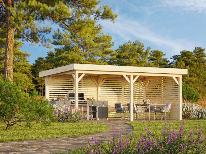 Palmako Carport/Pavillon Connect Lenna 16,6 m² Set 309