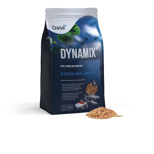 Oase Fischfutter Dynamix Sticks Mix plus Snack verschiedene Größe