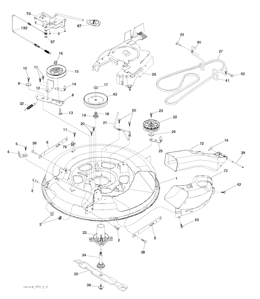 Explosionszeichnung Ersatzteile