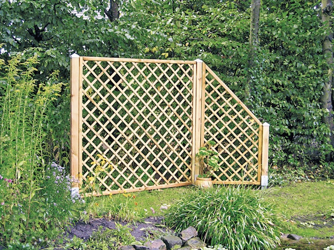 T&J DIAGONAL Rankzaun 6 x 6 / 180 x 180 cm