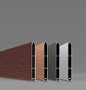 Vorschaubild Alberts® Alu Sichtschutz Palitio als Set, Profilhöhe 150 mm, zum Aufschrauben