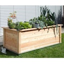 Vorschaubild KGT Hochbeet Woody 210 aus Lärchenholz - 1400 l