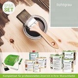 Innen- und Außenanstrich Komplettset für Gartenhäuser von 5 bis 10 m² Grundfläche (Deckfarbe)Zubehörbild