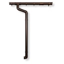 Vorschaubild Kunststoff Dachrinnenset 401B für Pultdach/Flachdach Gartenhäuser