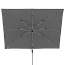 Vorschaubild doppler Pendelschirm ACTIVE 350 x 260, Aluminium Grau / 100 % Polyester 200 g/m²