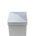 Vorschaubild Groja Zaunpfosten inkl. Pfostenkappe zum Einbetonieren für Zaunsystem BasicLine 