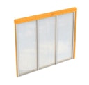 Vorschaubild Skan Holz Seitenwände aus Polycarbonat für Terrassendach (Wandanbau)