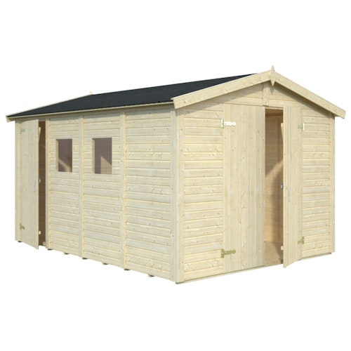 Palmako Gerätehaus Dan 9,9 m² - 16 mm