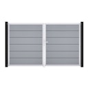 Vorschaubild GroJa BasicLine Premium Doppeltor Rahmen Aluminium EV1 3000 x 1800 mm