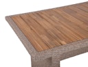 Vorschaubild Garden Pleasure Gartenmöbel Set BRAGA 01, Tisch 220 x 100 + 6 Sessel, Polyrattan / Akazie / Kissen 100 % Polyester