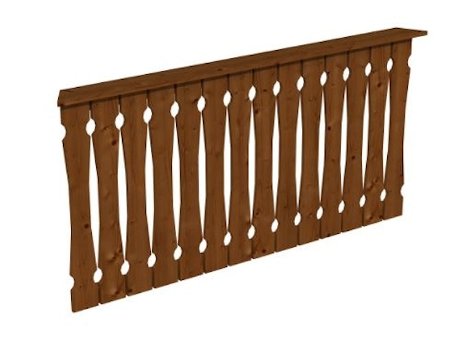 Skan Holz Brüstung Balkonschalung zu Pavillon Nancy