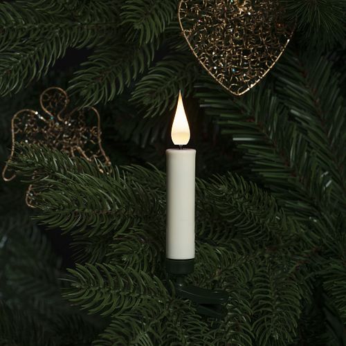 Konstsmide Weihnachtsbeleuchtung  LED Baumbeleuchtung 12 Kerzen