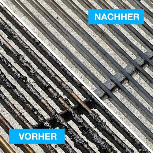 McBrikett FUSL Grillrost Schaber