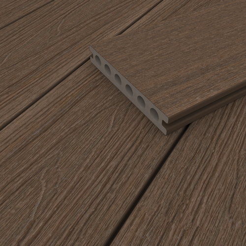 NewTechWood Deluxe Vintage WPC-Terrassendiele Hohlkammer Ipé  23 x 138 mm