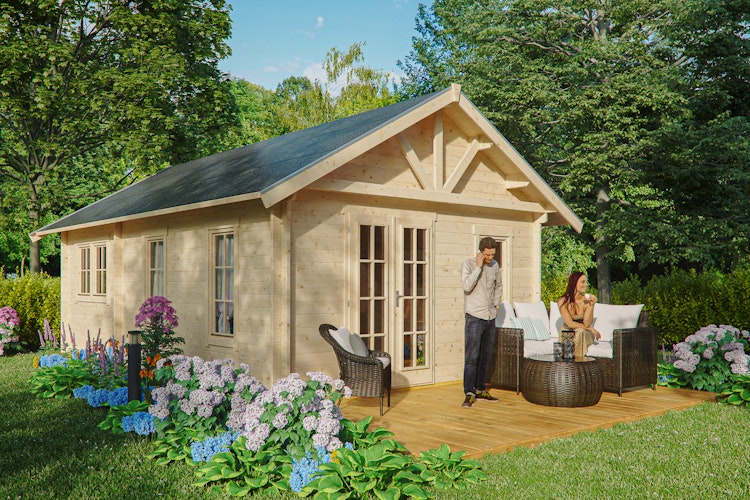 Skan Holz 70 mm Blockbohlenhaus Toronto 4