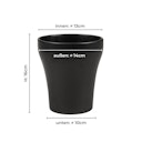 Vorschaubild Wikholm form Design Pflanzgefäß / Blumentopf Keramik schwarz ⌀ 14 x H 16 cm