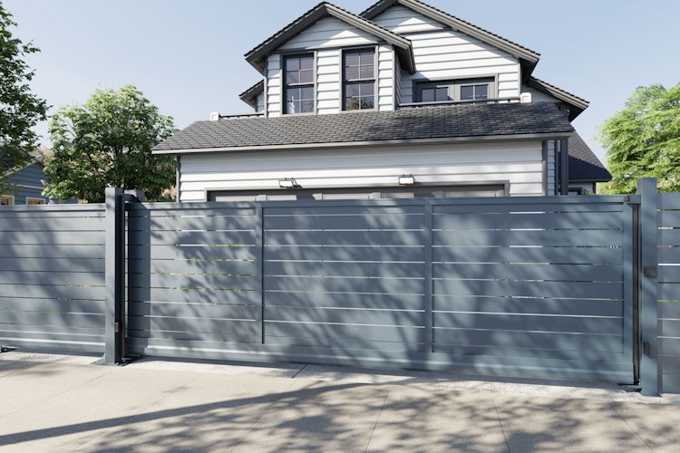 dz VIDUAL Slide Schiebetor Snap 140 x 20 mm Klickprofil